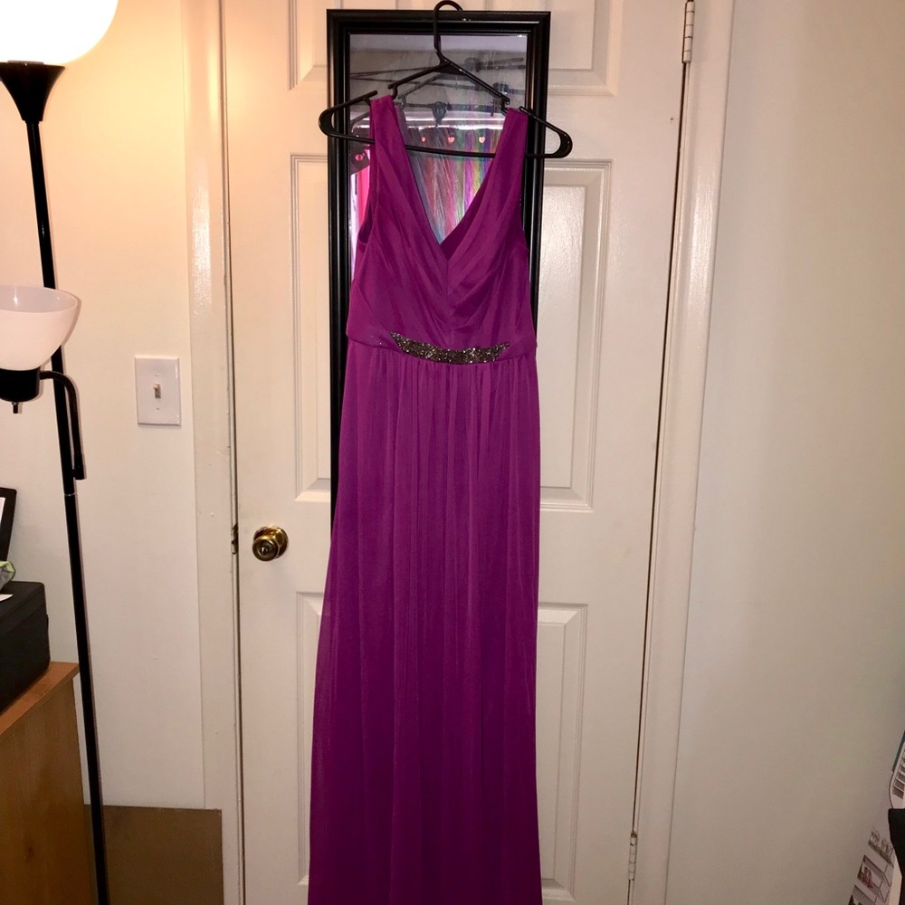 Raspberry Bridesmaid Dress